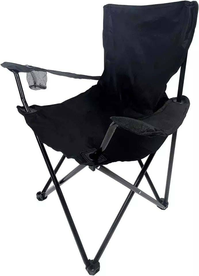 Portable Lightweight Folding Camping Chair with Cup Holder Portable Support - ShopBox 