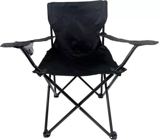 Portable Lightweight Folding Camping Chair with Cup Holder Portable Support - ShopBox 