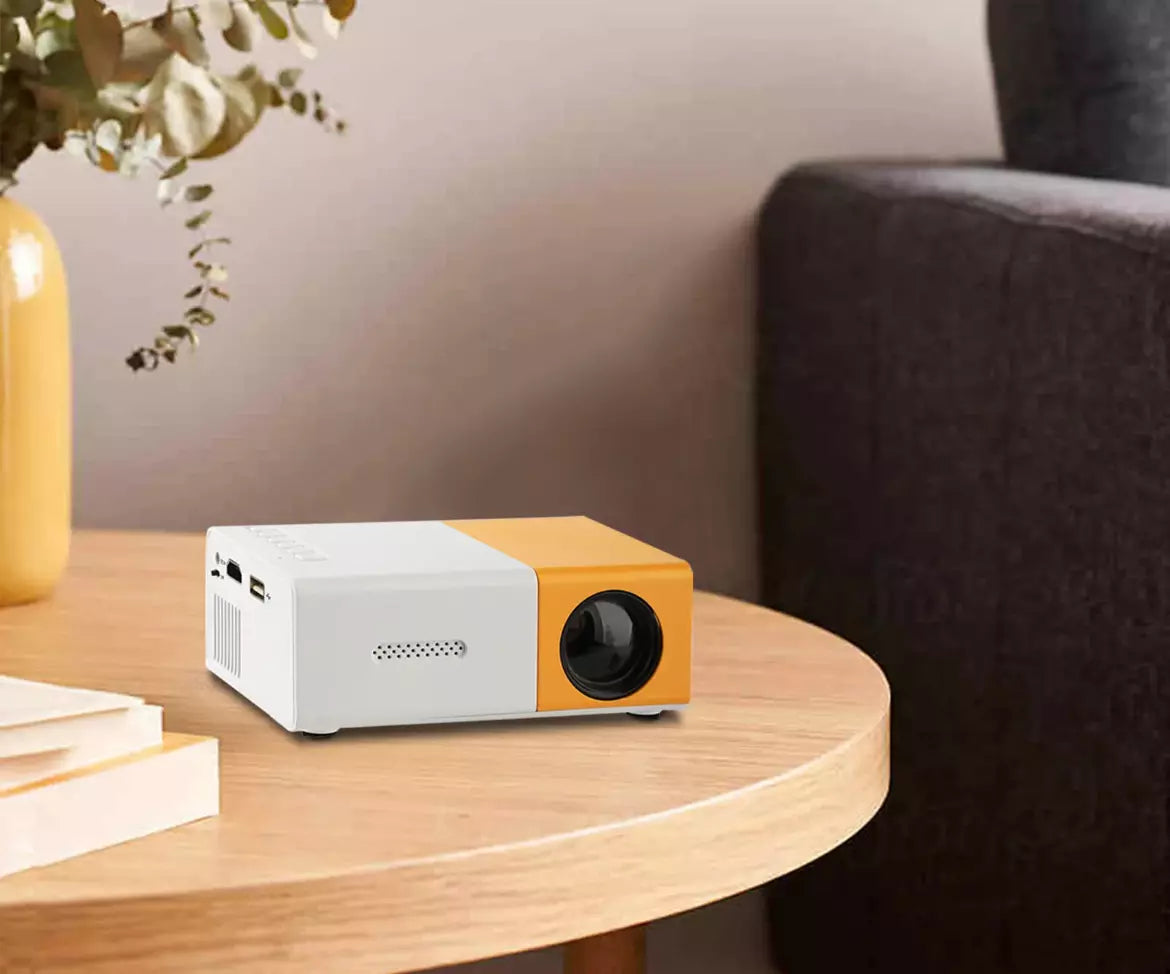 YG300 Mini Portable Multimedia Projector Full HD 1080P Home Theater - ShopBox 